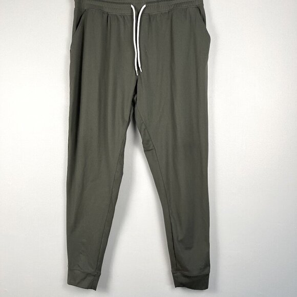 FWD Pants - Free FWD women joggers tapered leg drawstring gray size large